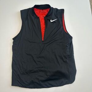 Nike Golf Black and Red Vest